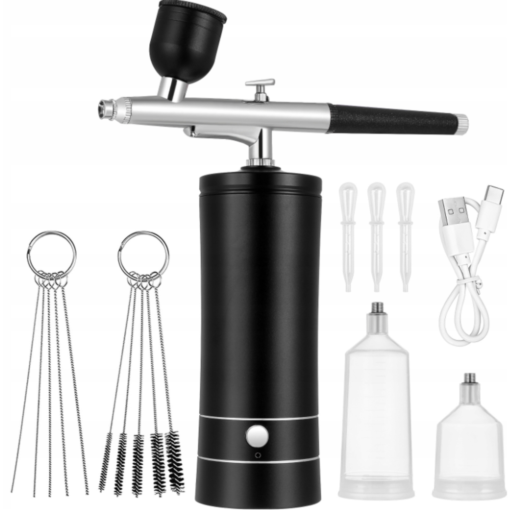 Aerograf na nehty Bezdrátový set pro stříkání nehtů