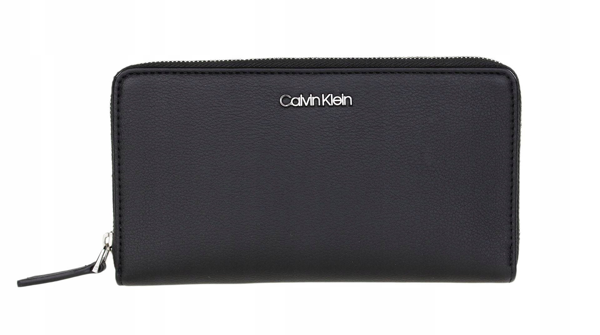 Calvin Klein peněženka eko kůže černá žena