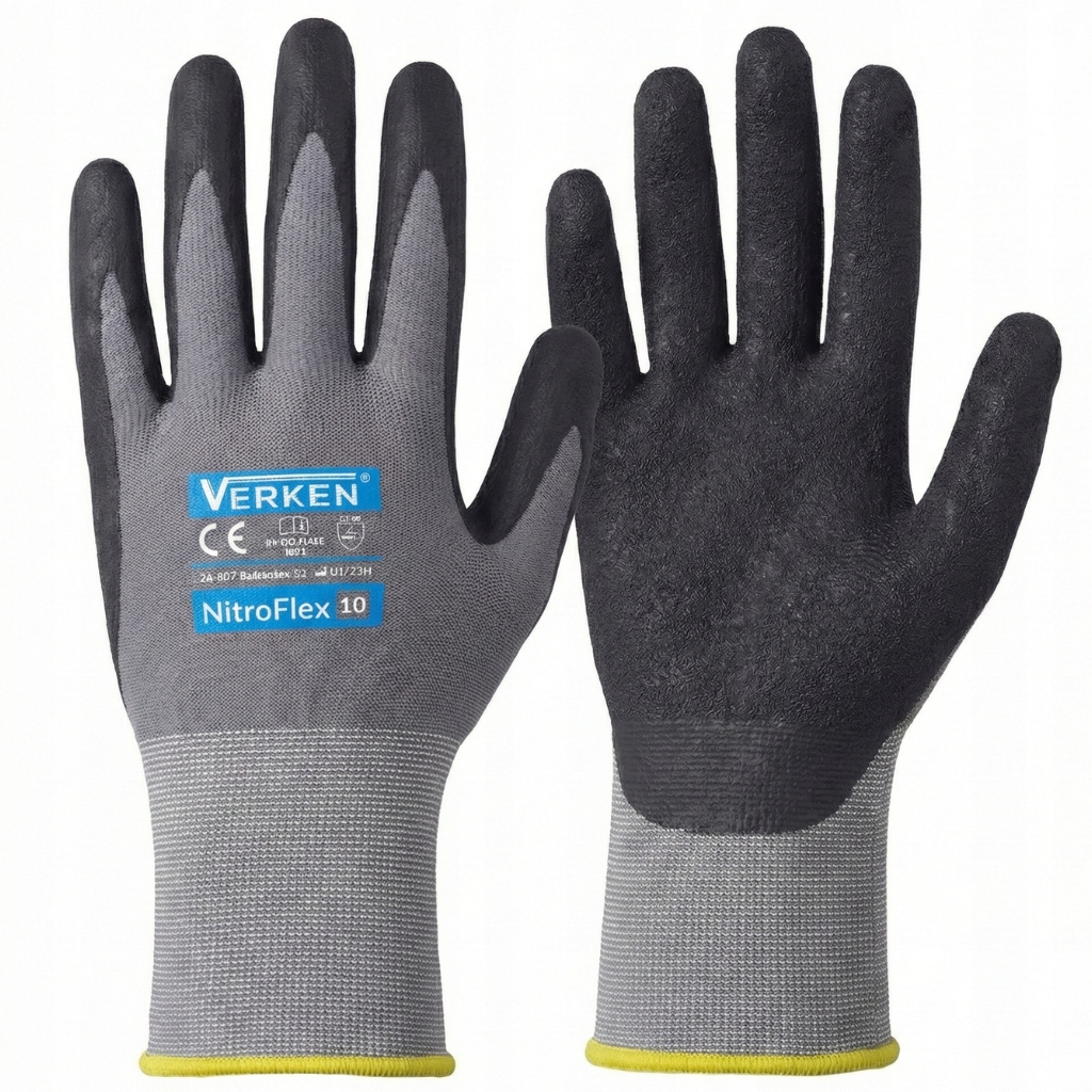 Rękawice Verken NitroFlex rozmiar 10 (XL) 1 para