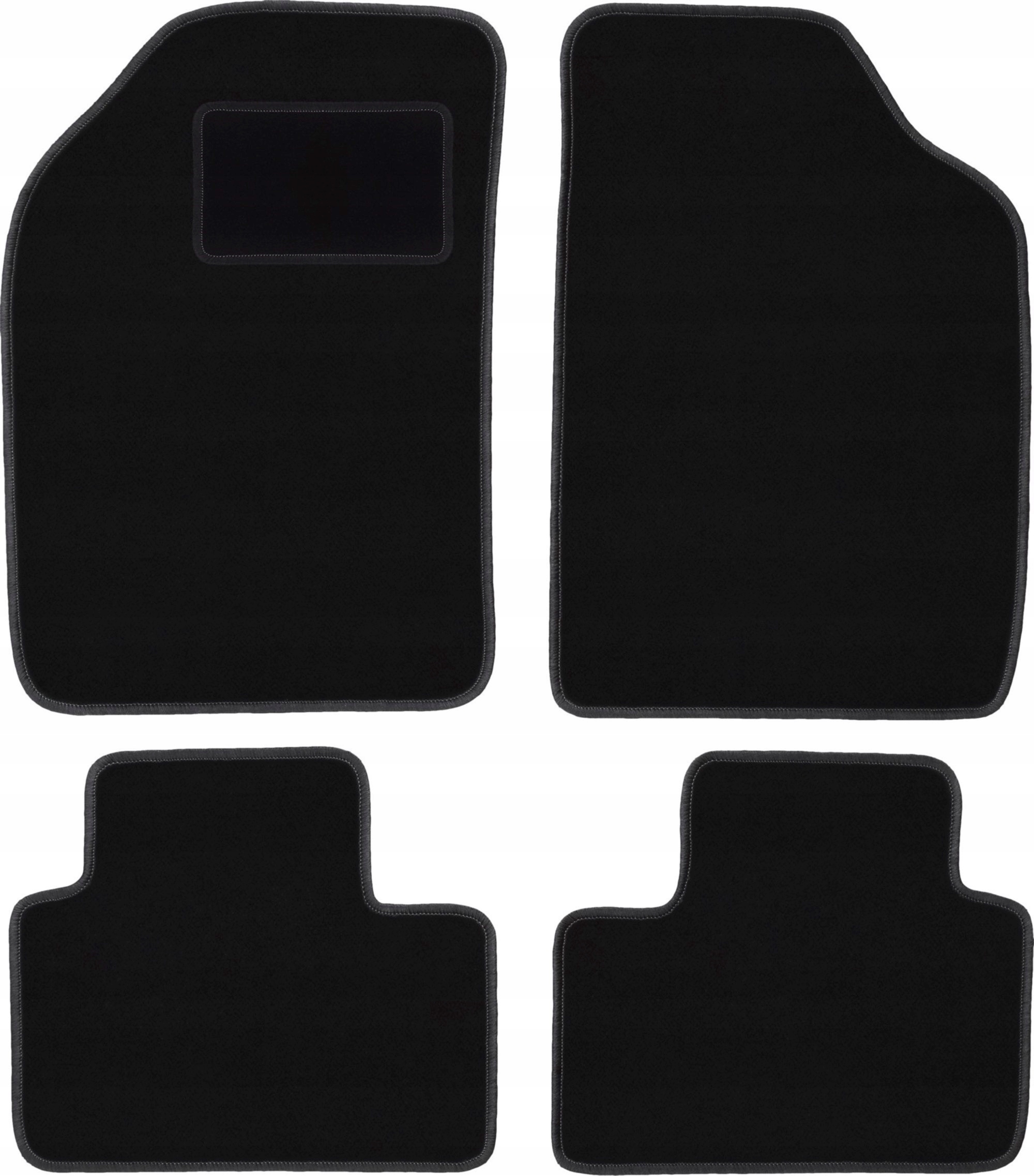 Velurové autokoberce pro: Lancia Ypsilon I hatchback (1996-2003)