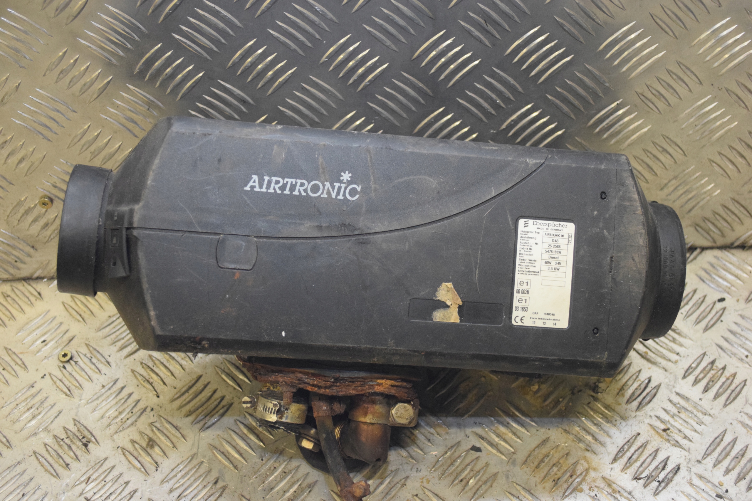 ОПАЛЕННЯ EBERSPACHER D4S DAF XF CF 105 106