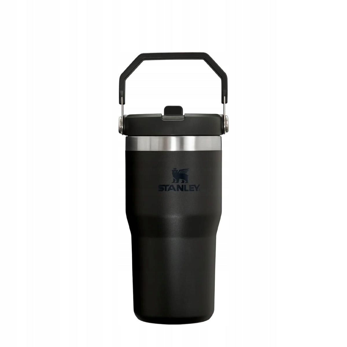 Termohrnek Stanley IceFlow Flip Straw 2.0 0,59 l s brčkem, černý