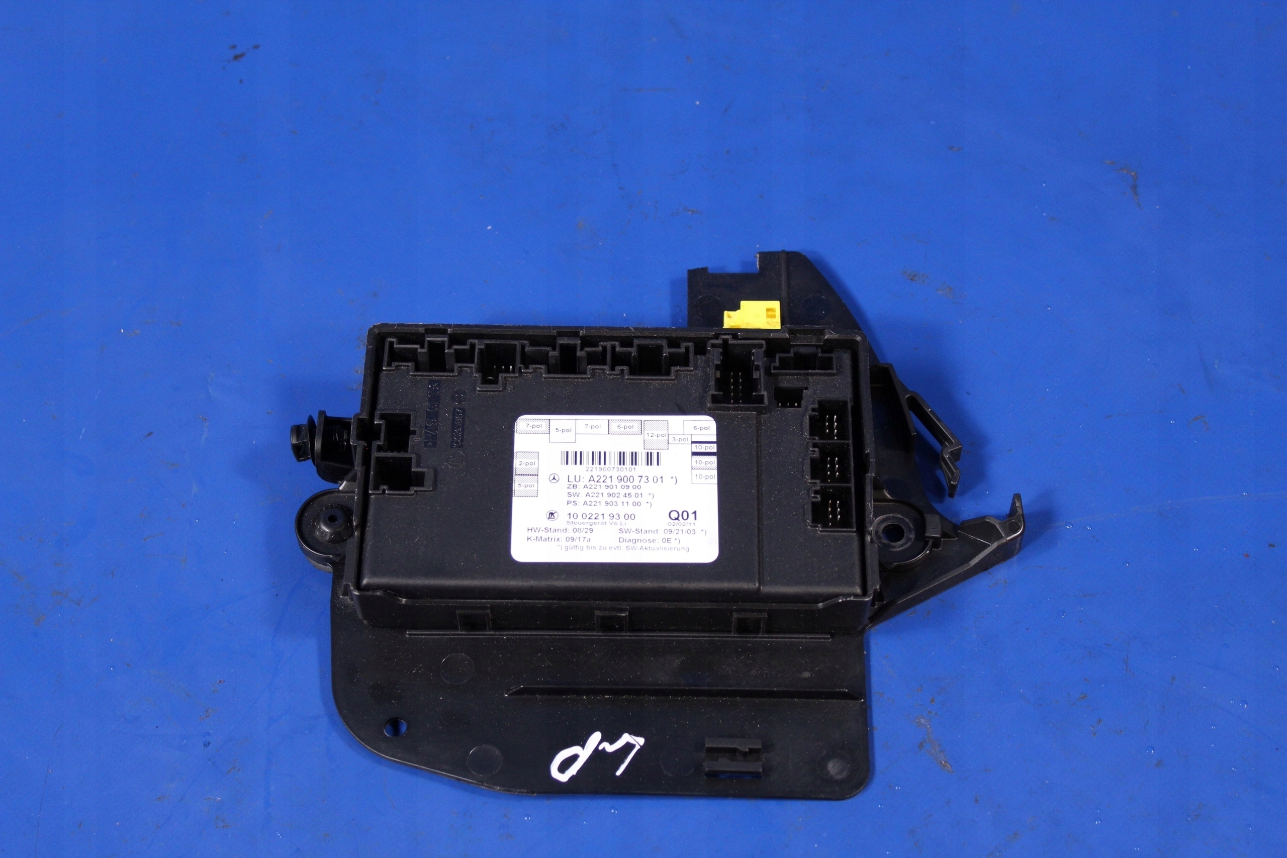 A2219007301 - Модуль передней левой двери MERCEDES W221 11R LIFT