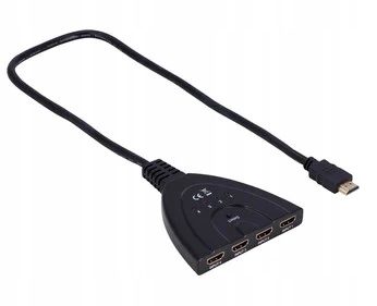 

Rozdzielacz 4x Hdmi 4k Splitter 1080p Switch