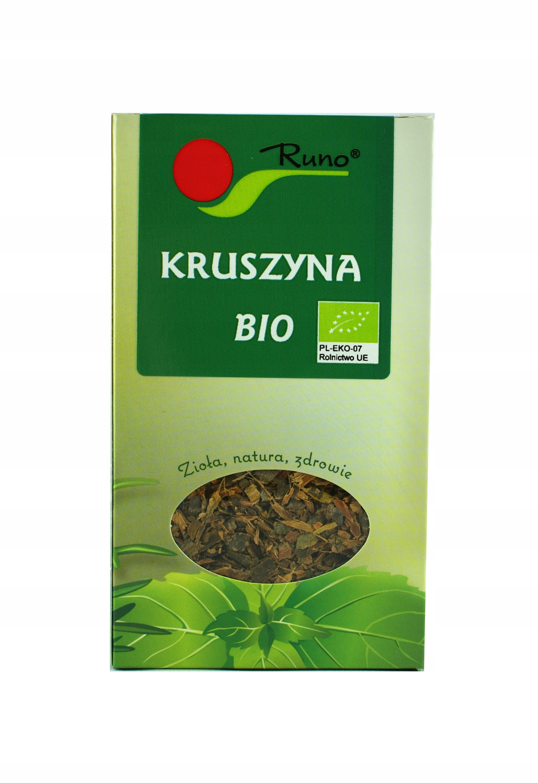 

Kruszyna kora Bio 50g Runo Certyfikat ekologiczny