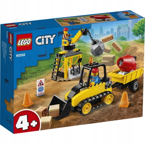 LEGO CITY GREAT VEHICLES 60252 BULDOŻER BUDOWLANY