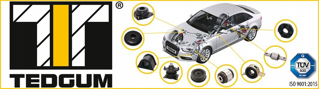 TULEJA AMORTYZATORA DOLNA TYŁ do RENAULT KANGOO Typ samochodu Autobusy Samochody dostawcze