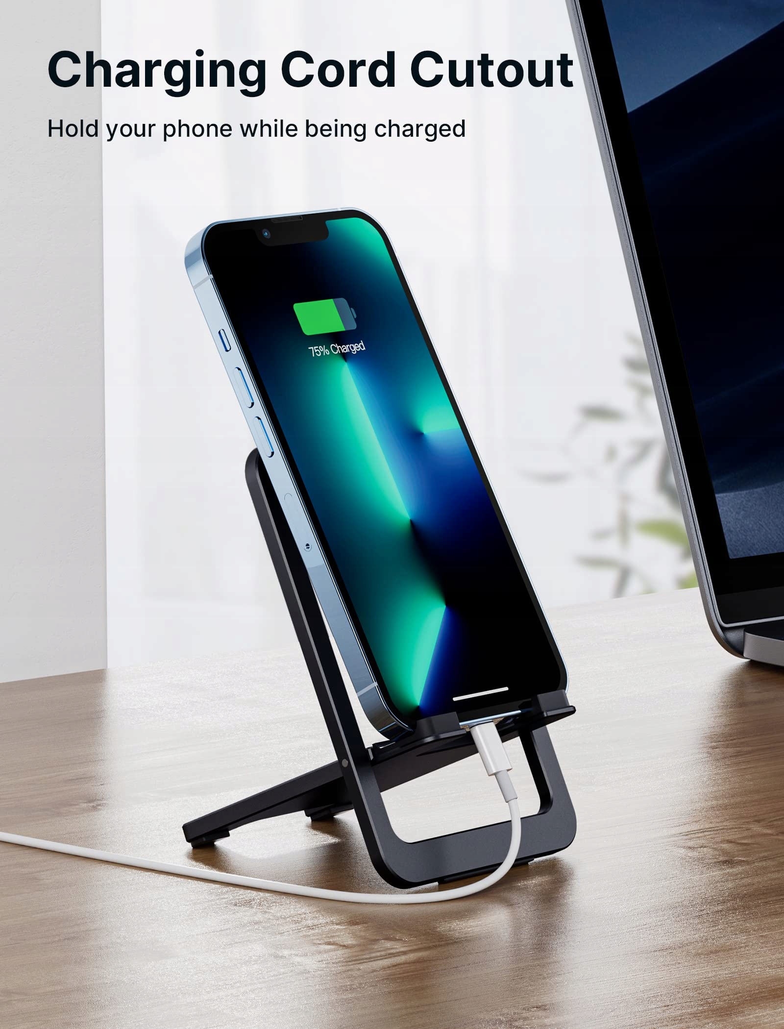JSAUX Stojak Na Telefon 2 Sztuki Składany Aluminiowy dla iPhone Samsung — miniatura 2