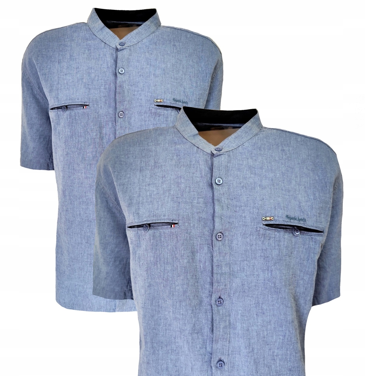 Pánská vzdušná sportovní košile na léto bavlna L