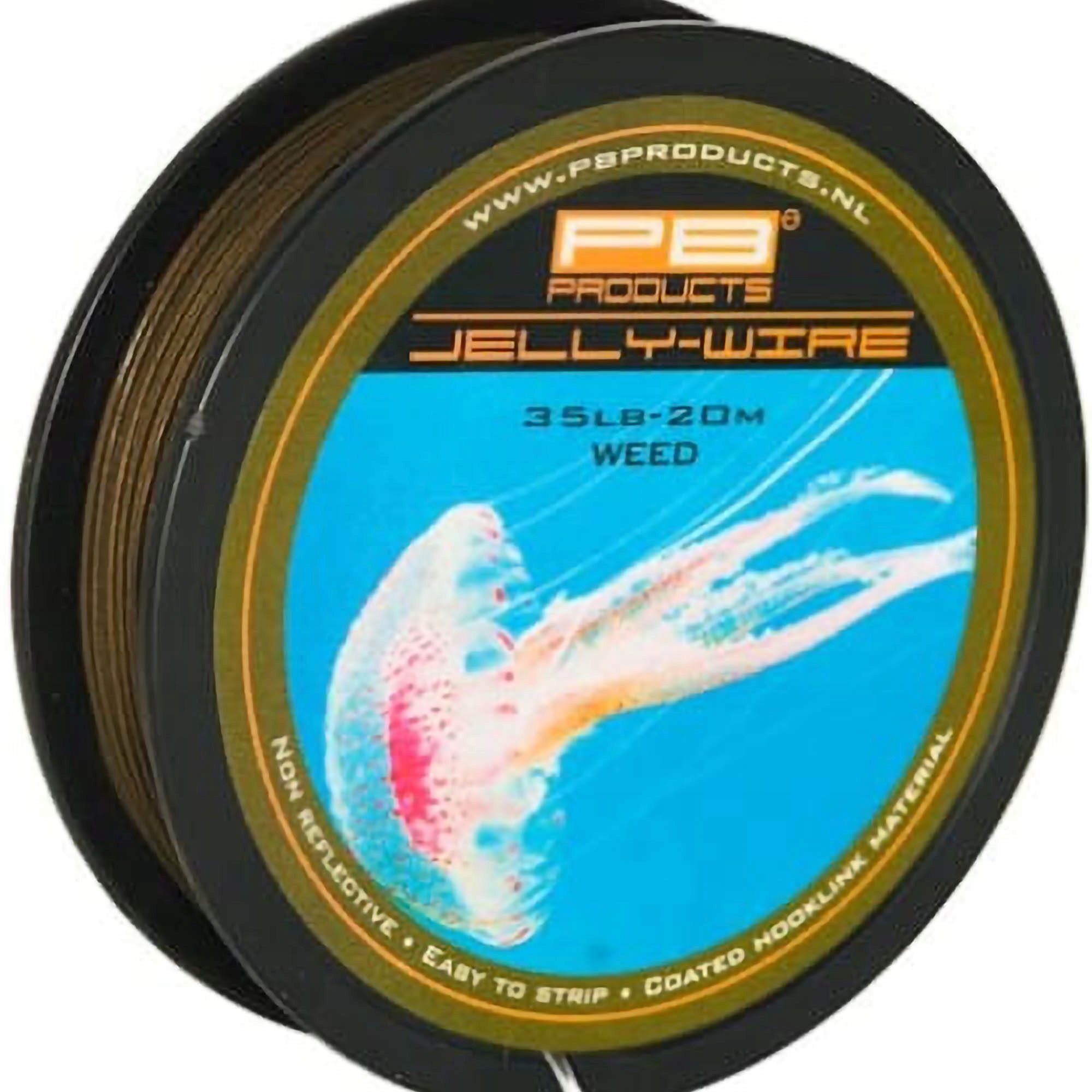 Plecionka Przyponowa W Otulinie Pb Products Jelly Wire Weed 35lb 20m
