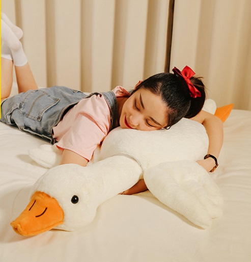 Maskotka Pluszak Poduszka Gąska RUCHOMA GĘŚ 50 cm Rodzaj ptak