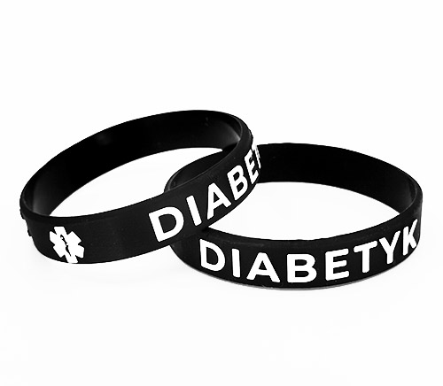 

Opaska na rękę Diabetyk dla młodzieży i dorosłych