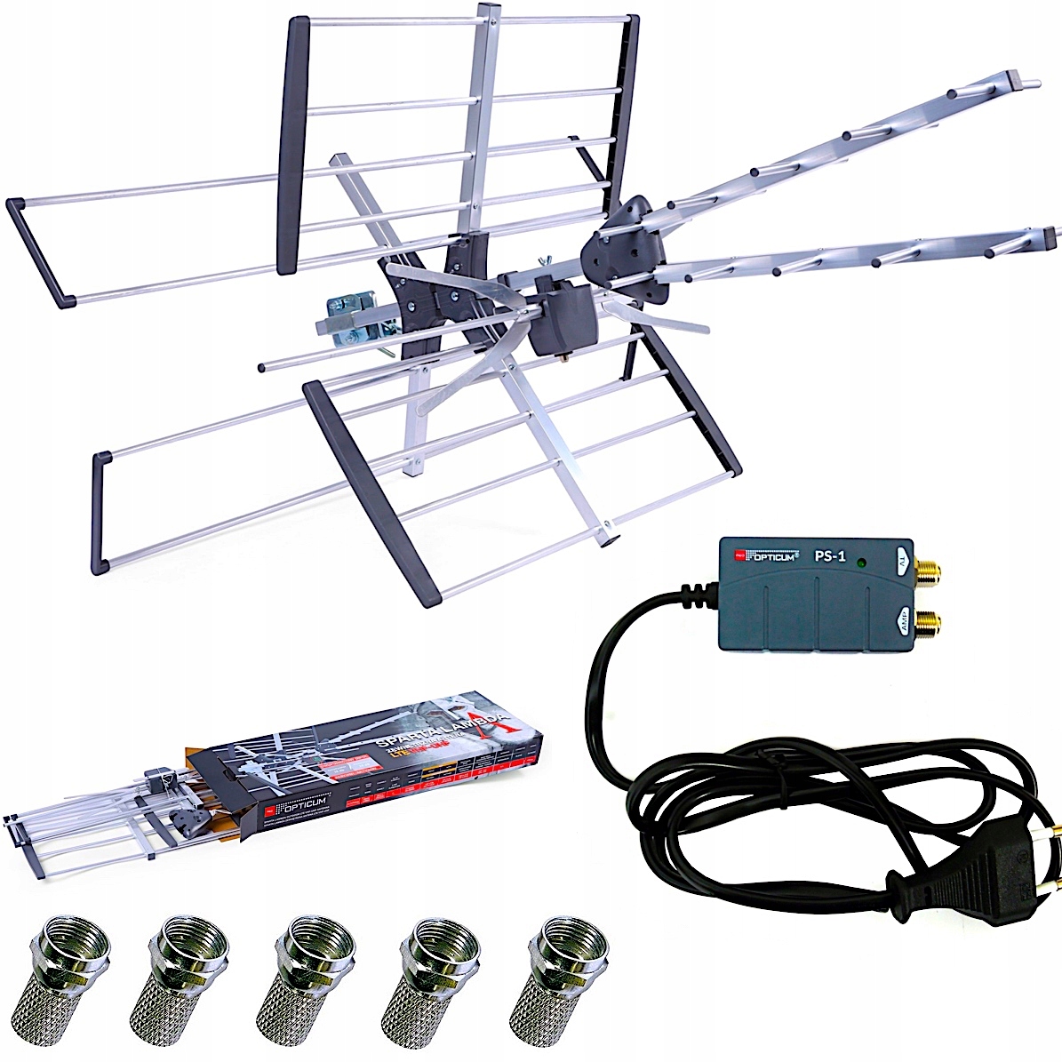

Antena Tv Naziemna DVBT2 MUX8 Combo 170km FiltrLTE
