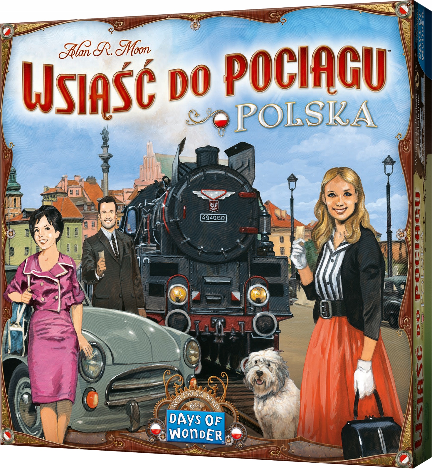 Wsiąść do Pociągu Polska dodatek gra planszowa Kultowa rodzinna Rebel 8