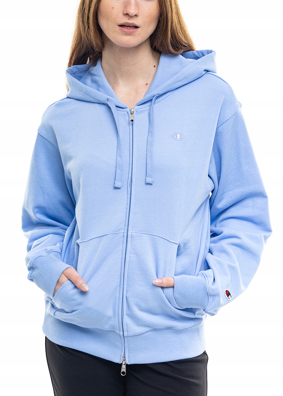 Mikina Champion Dresová s kapucí Roztahovací Sportovní mikina vel L