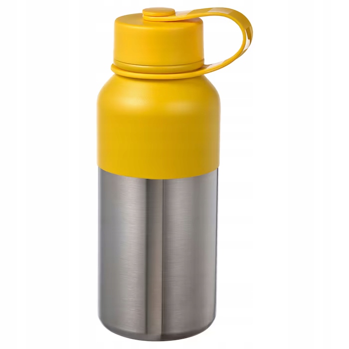 

Ikea termos Hetlevrad termokubek stal żółty 0,5l