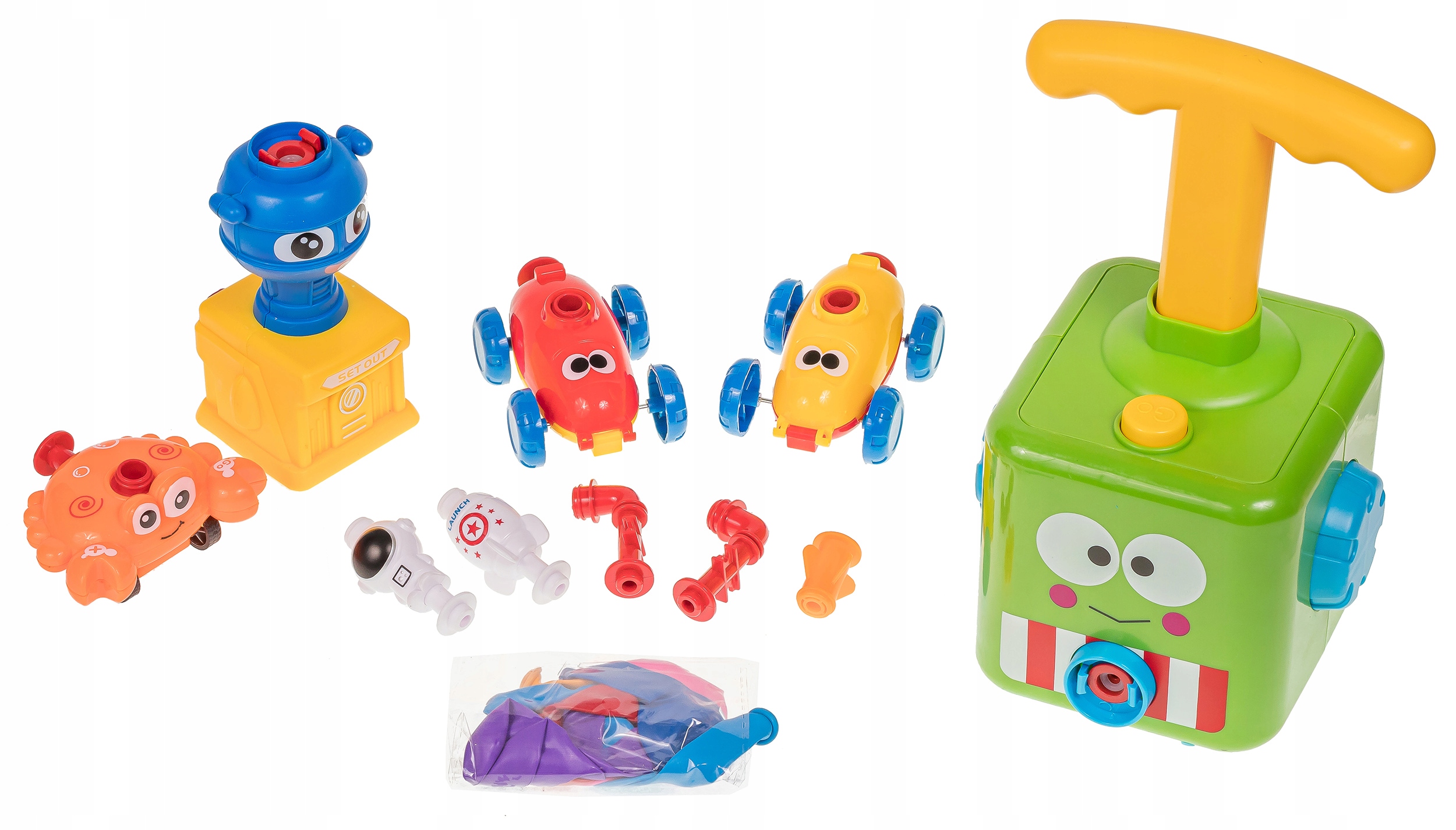 SAMOCHÓD WYRZUTNIA BALONÓW NA POWIETRZE AUTA Model BK