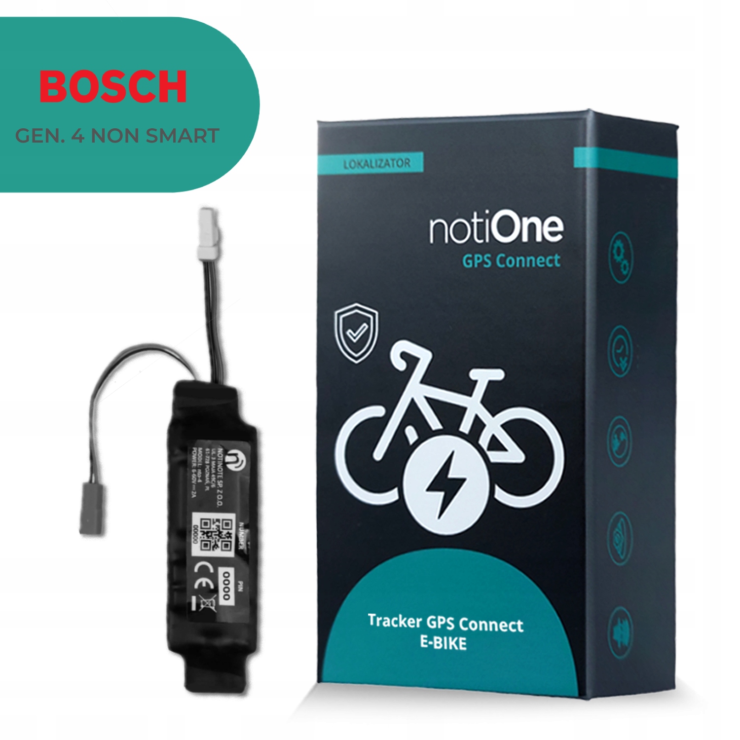 Lokalizator do roweru elektrycznego notiOne Gps Connect Bosch N-smart