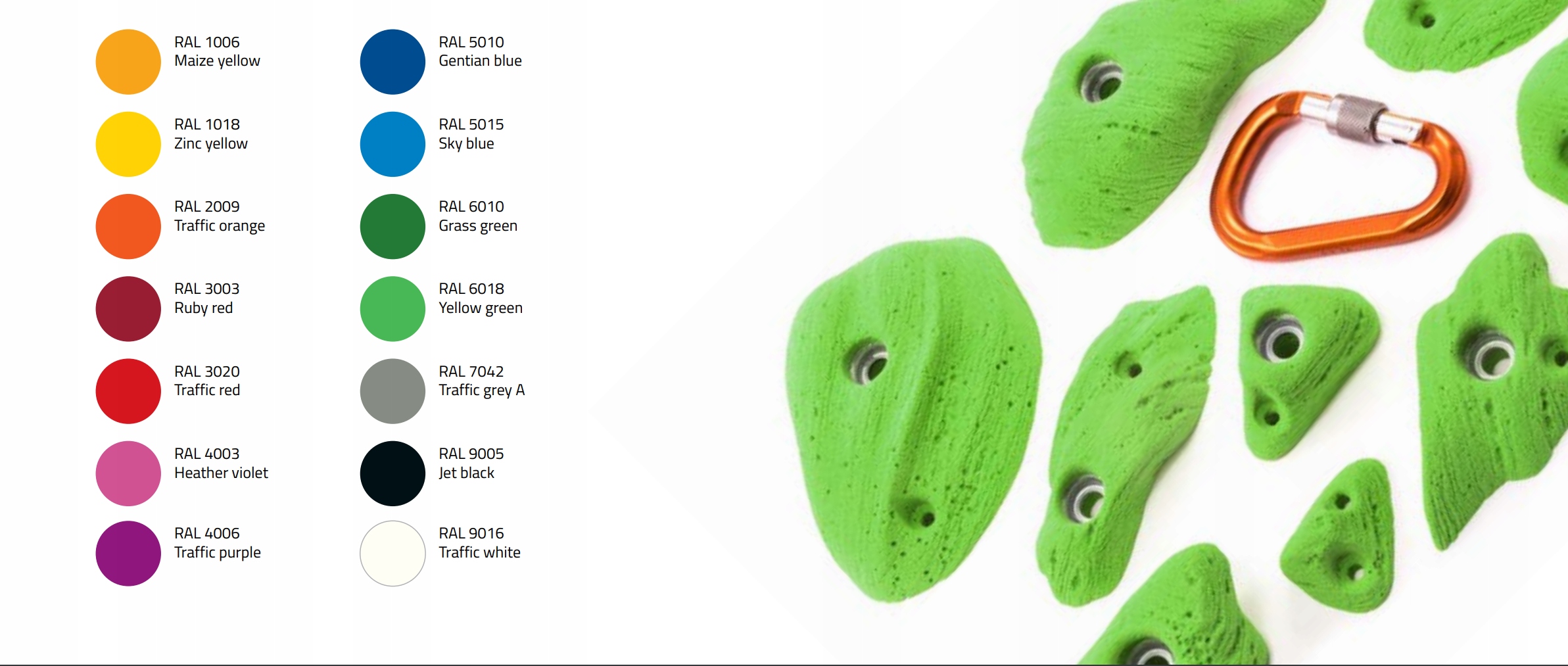 chwyty wspinaczkowe uchwyty kamienie do wspinaczki Płeć produkt uniseks