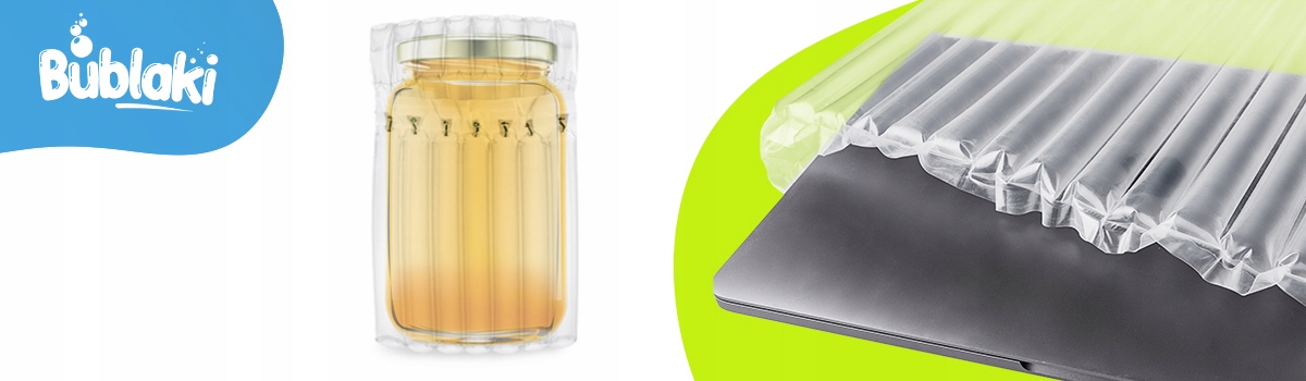 Torba powietrzna na SŁOIK MIODU zabezpieczenie wysyłki SŁÓJ wypełniacz Rodzaj poduszki powietrzne