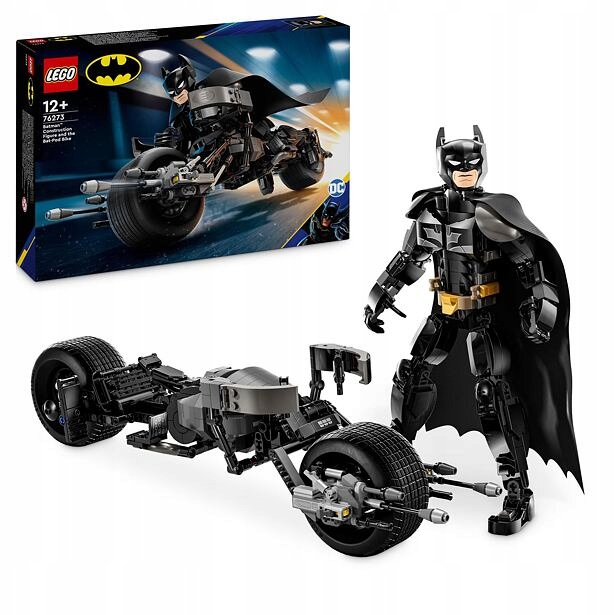 Lego DC Batman 76273 Sestavitelná figurka: Batman a motorka Bat-Pod