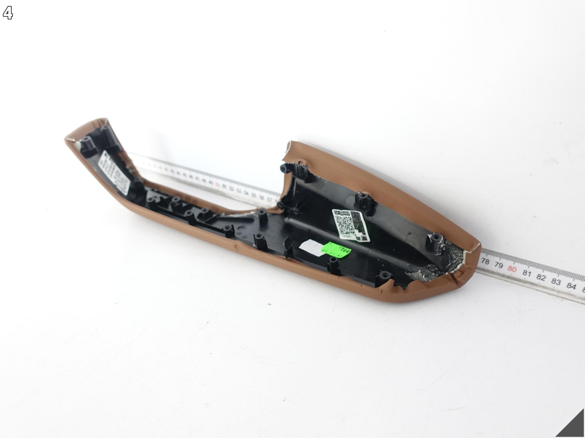 AUDI Q3 83A F3 18-25 armrest bracket door rear part left leather OKAPI 10A