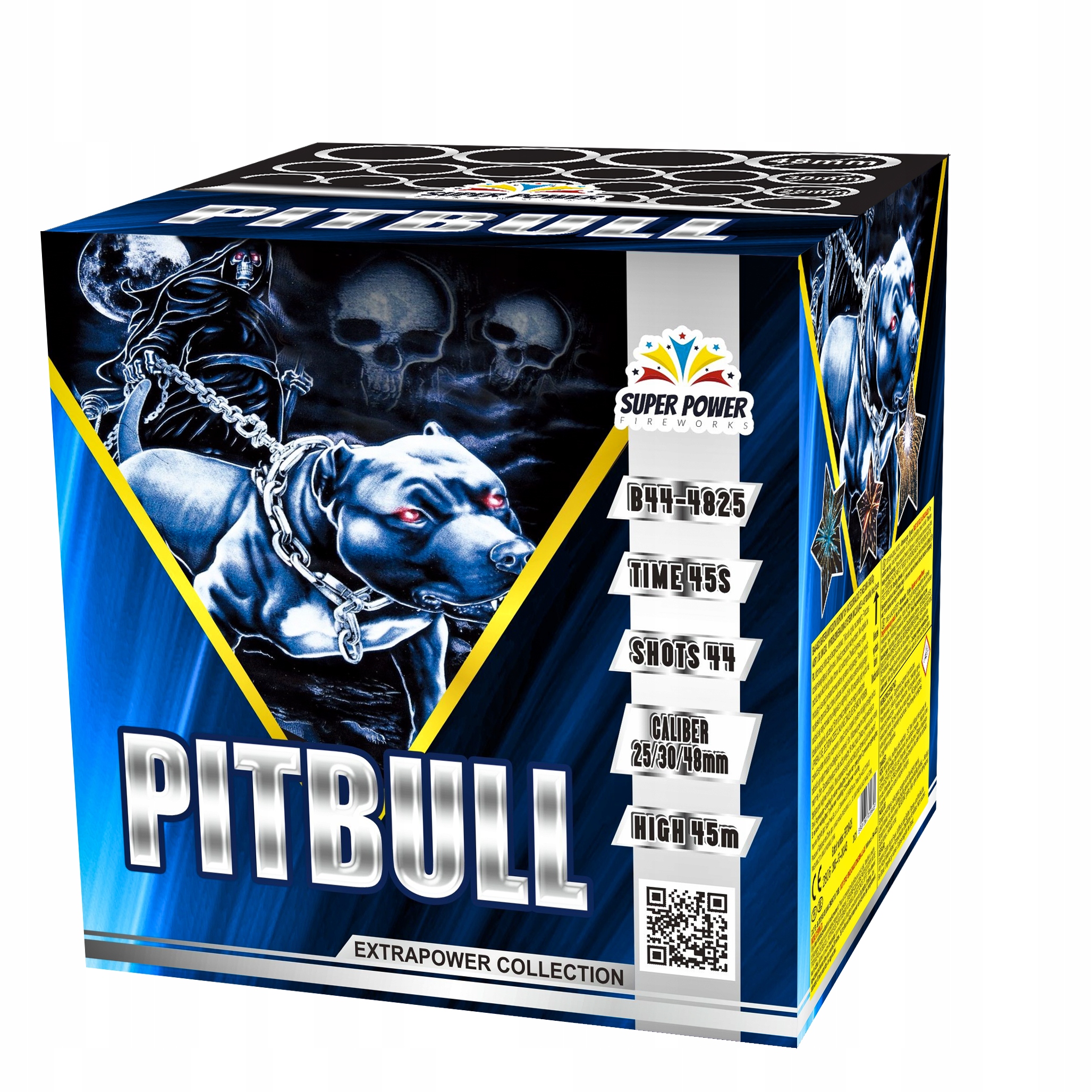 

Wyrzutnia Pitbull 44 strz. max kaliber 48 mm
