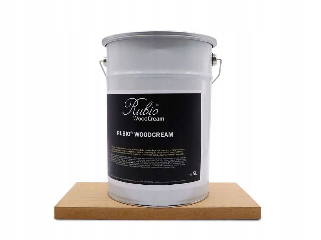 Rubio Monocoat WoodCream Bold Black 5L Krem Wosk Do Drewna