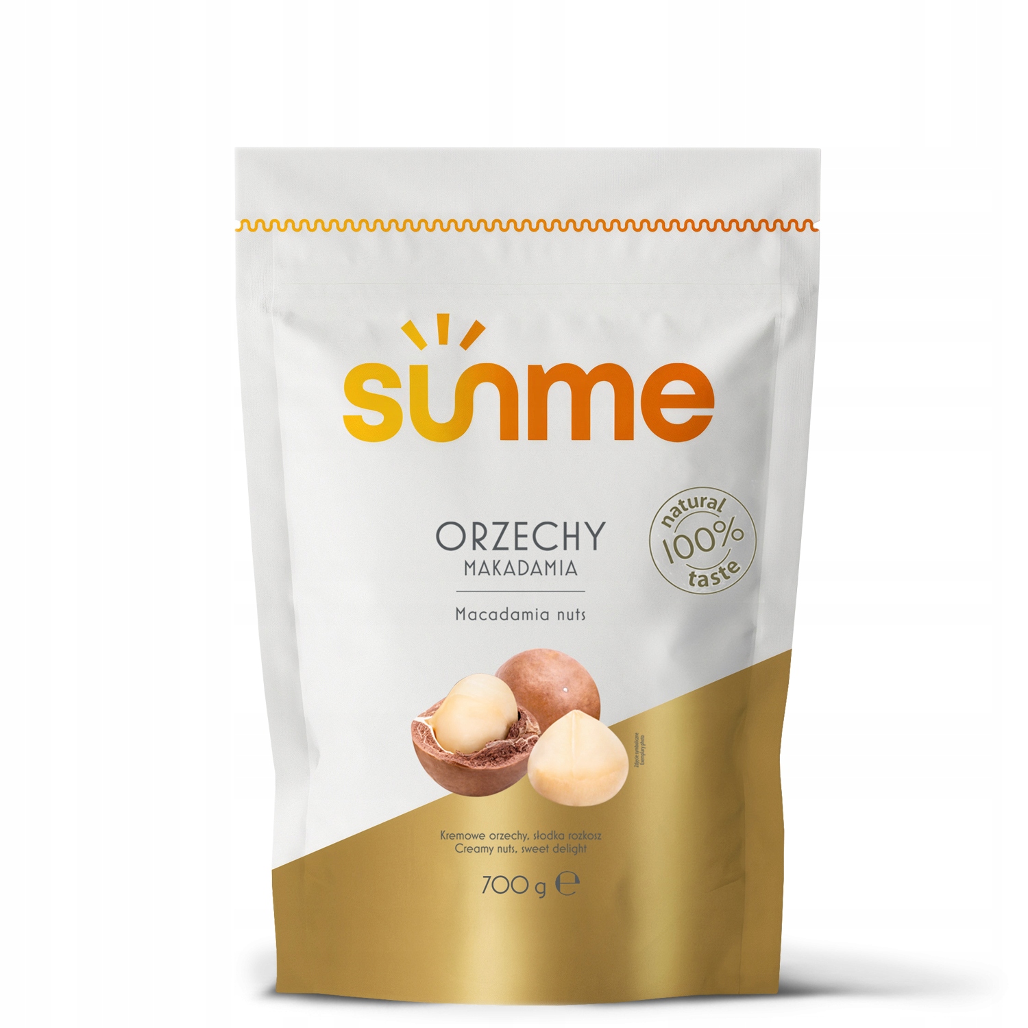 Levně Sunme Makadamové Ořechy Makadamové ořechy jemné na dezerty Kvalita 700 g