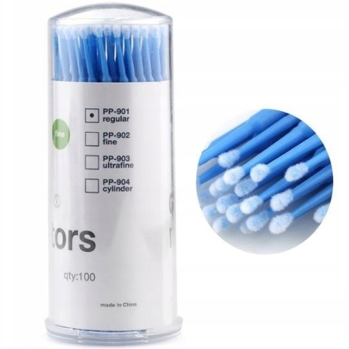 

Aplikatory Do Rzęs W Pudełku 2,5mm Niebieskie 100