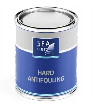 Farba Antyporostowa Antifouling Sea-line Twarda Hard Czarna 0,75L