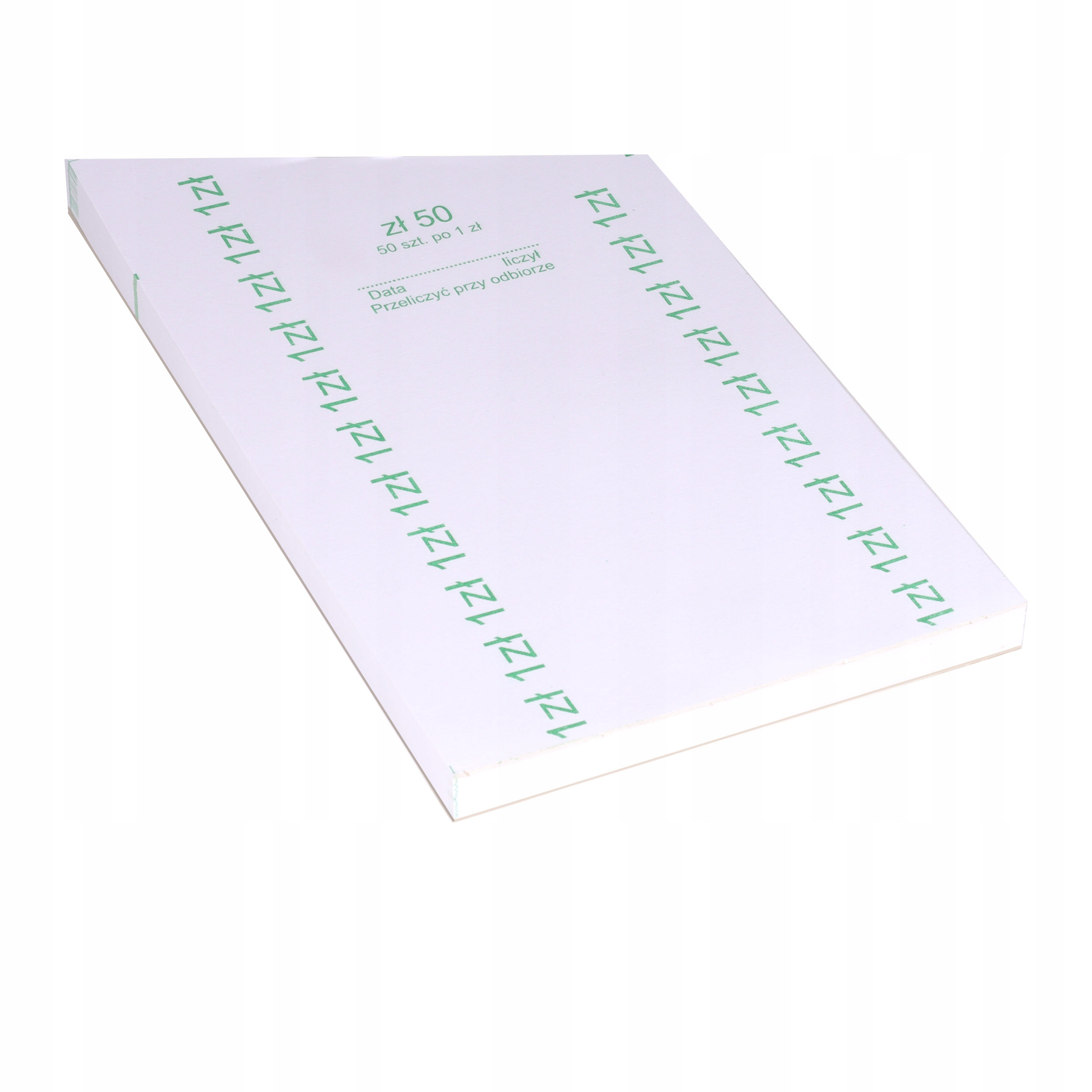 Formatka, gilza na bilon 1zł - 1 bloczek a'100