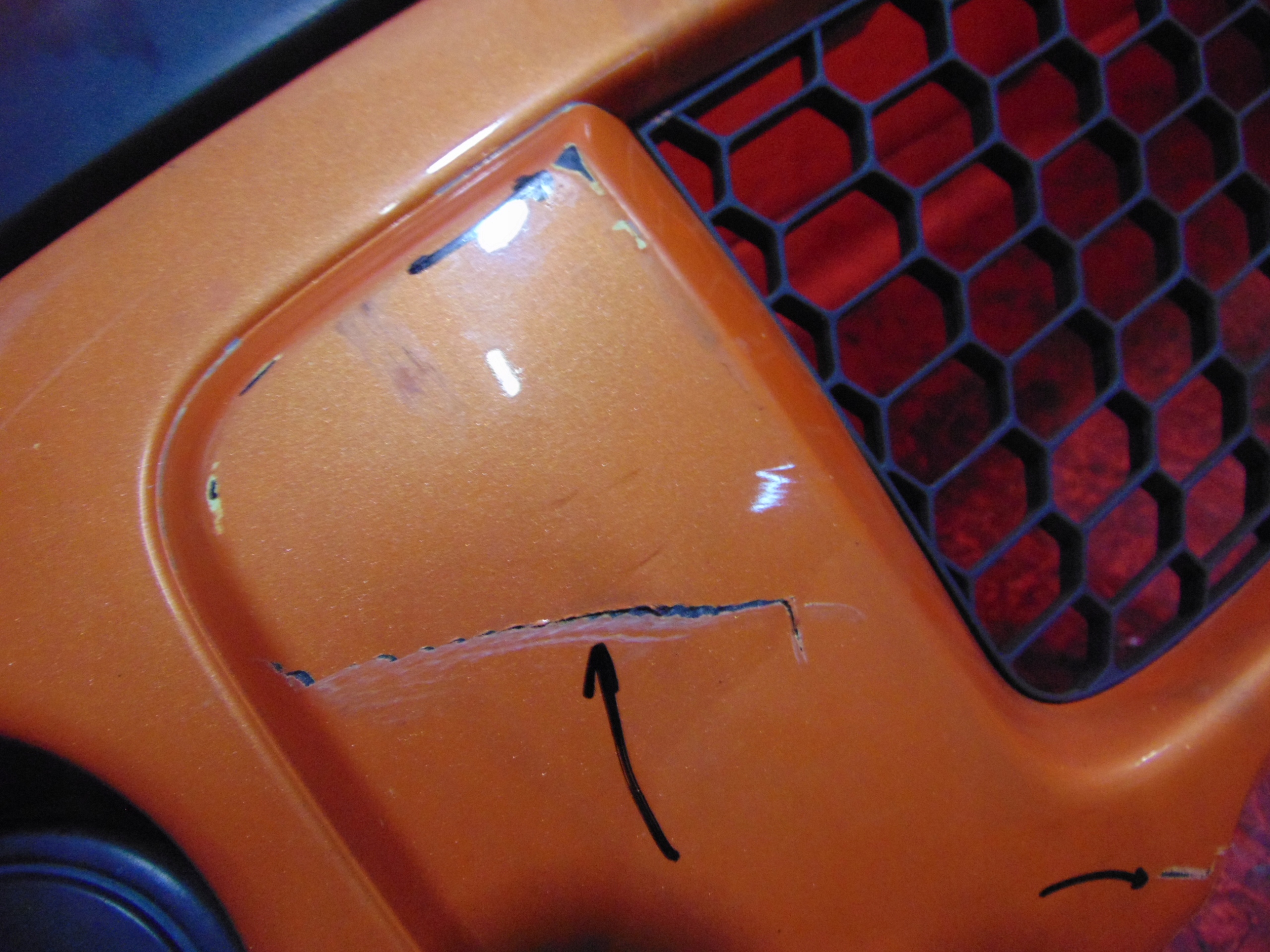 CITROEN C3 PLURIEL front bumper front KHUD