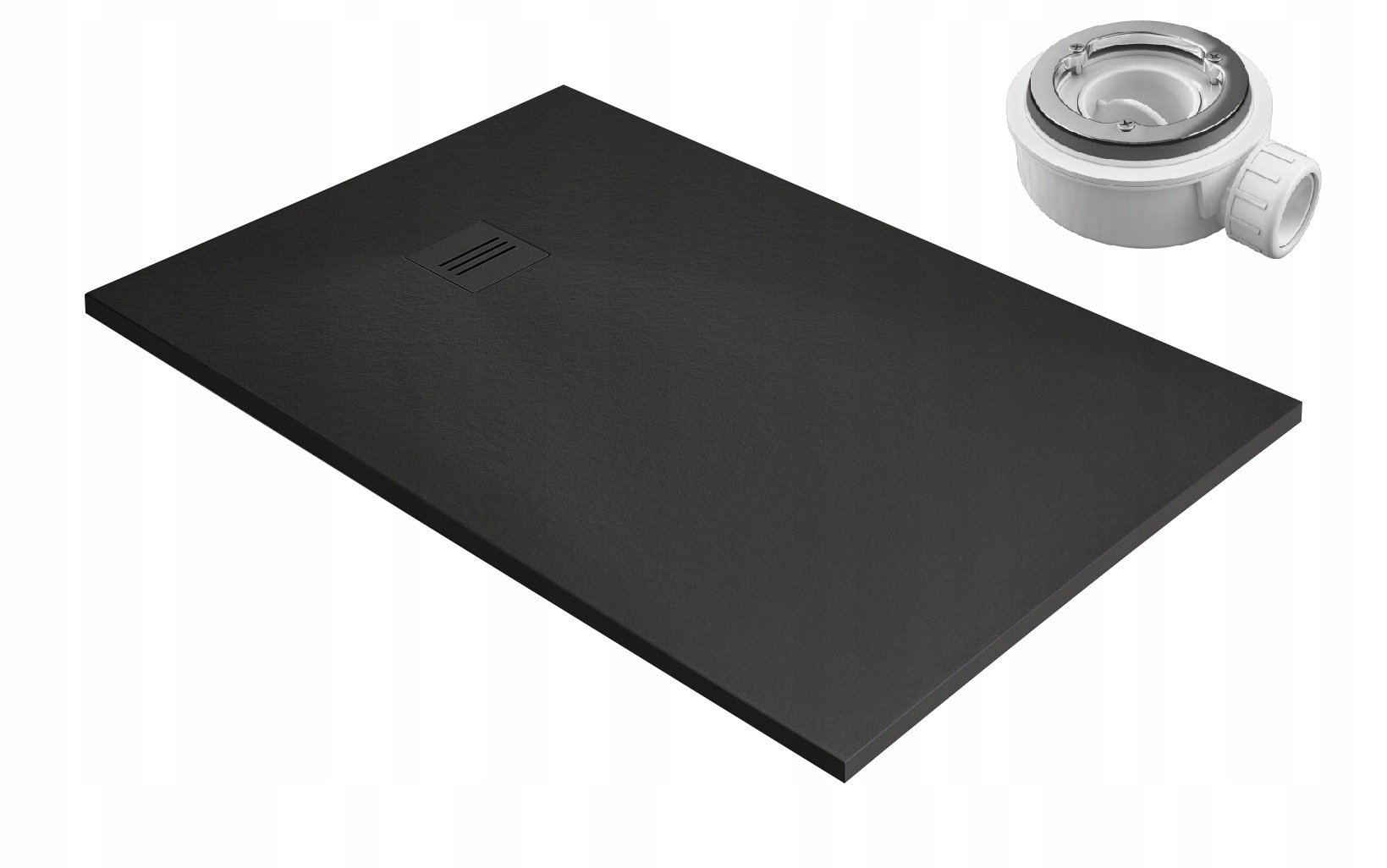 Radaway Sprchová Vanička Kyntos F 110×90 černá sifon