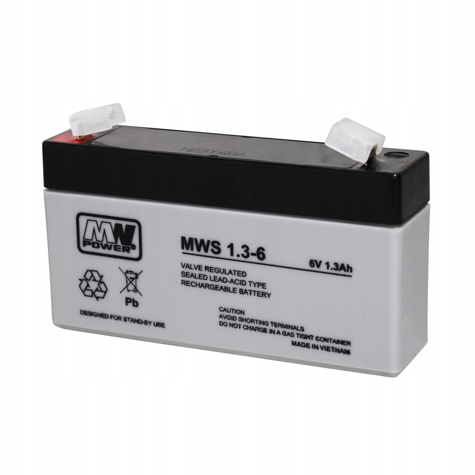 Akumulator MW Power MWS 1.3-6 6V 1,3Ah