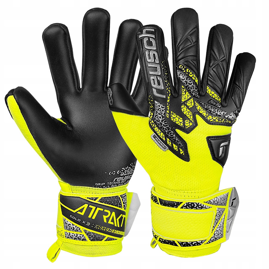 Reusch Attrakt Freegel Gold X (8) Dětské rukavice žluté