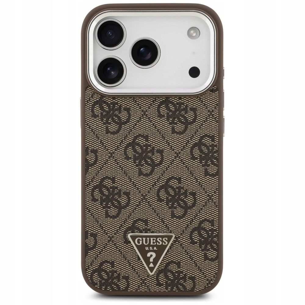 Pouzdro Guess pro iPhone 17 Pro, obal MagSafe, silikon, zadní krytka