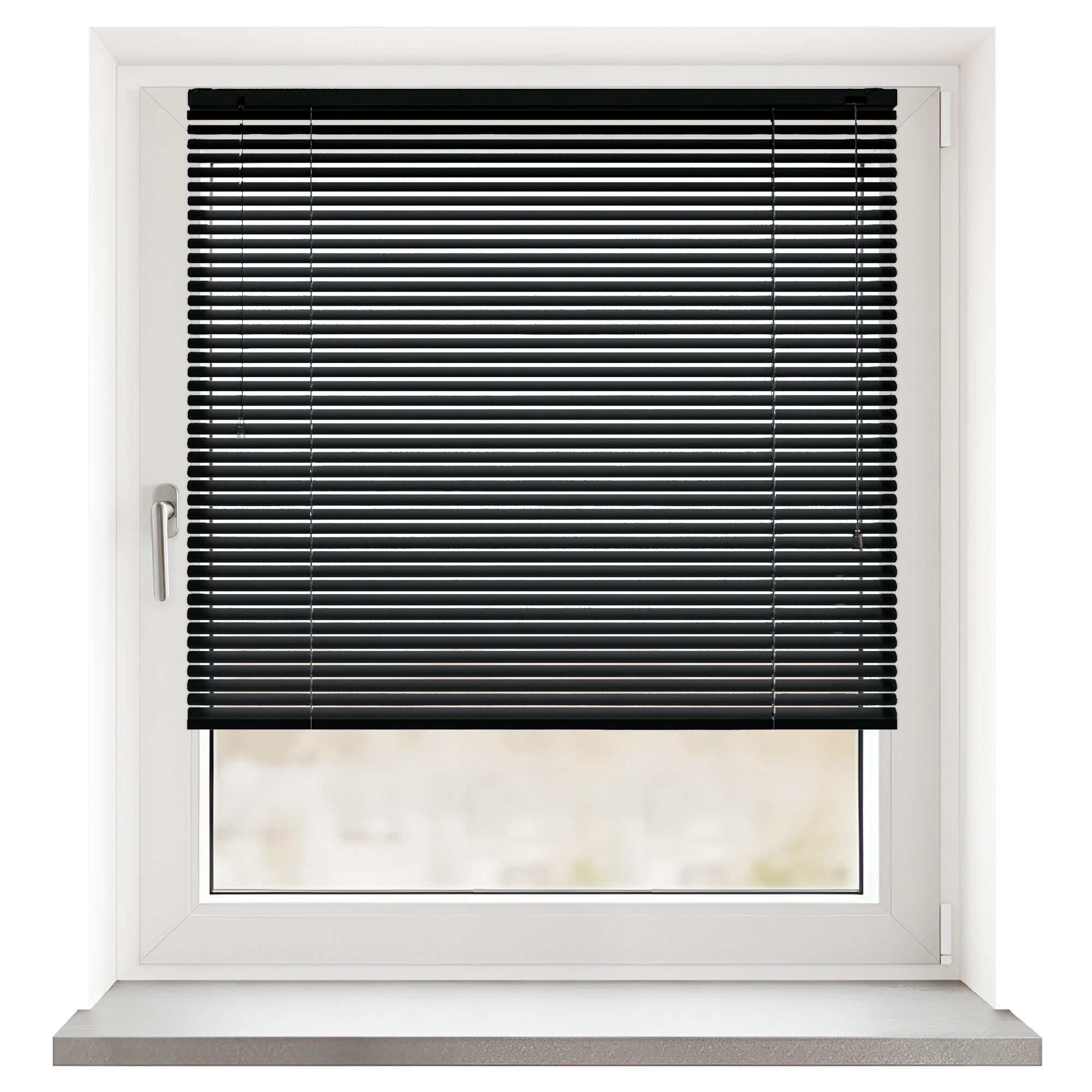 Żaluzja aluminiowa kolor: czarny wym. 75cm x 220cm