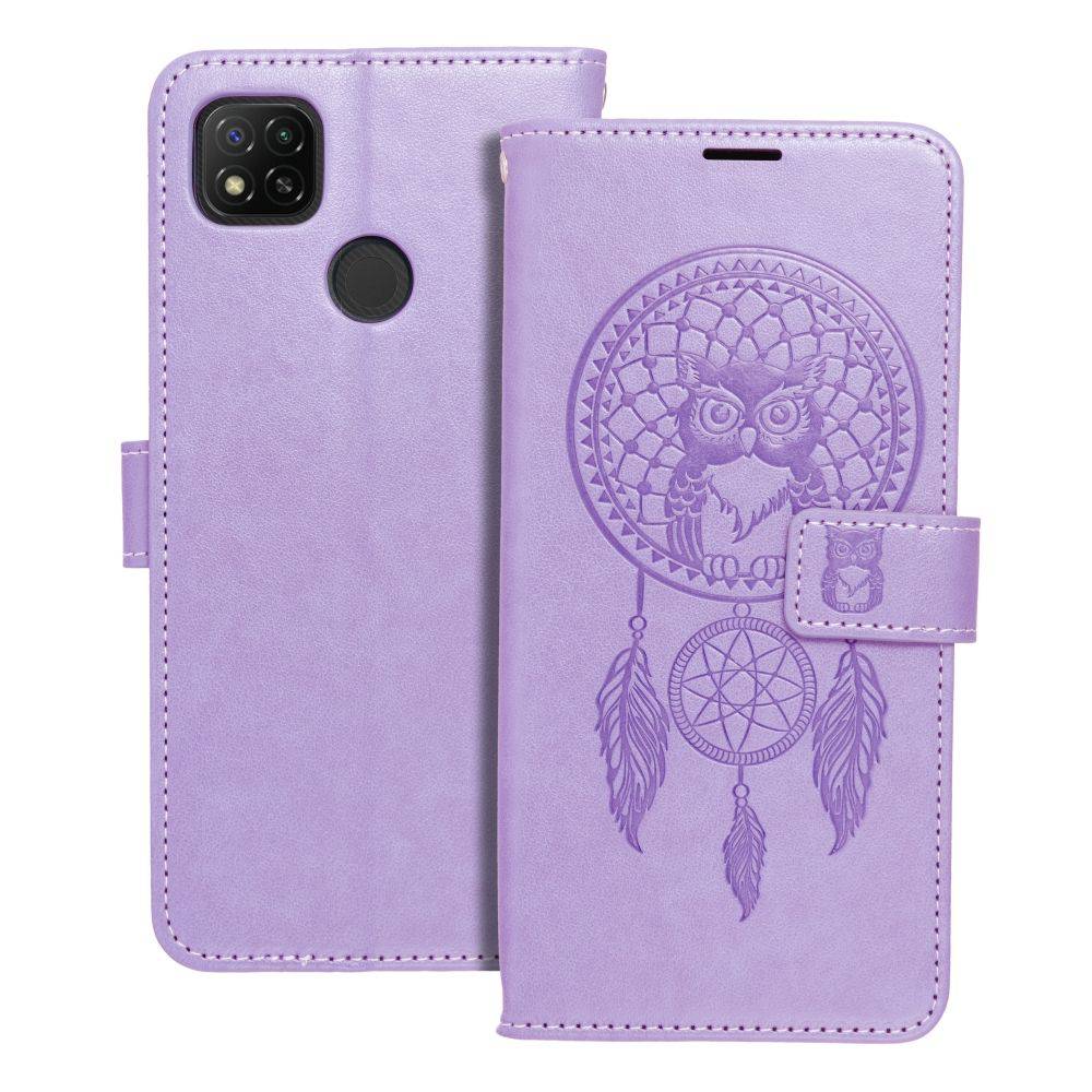 Etui Mezzo Book Do Xiaomi Redmi 9C 9C Nfc Łapacz Snów Fioletowy