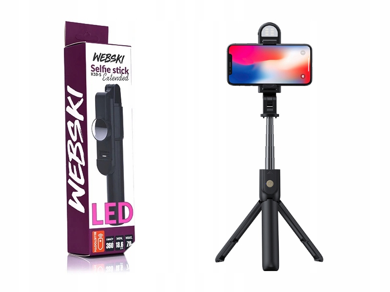 

Kijek Selfie na Telefon Iphone z Lampką Led