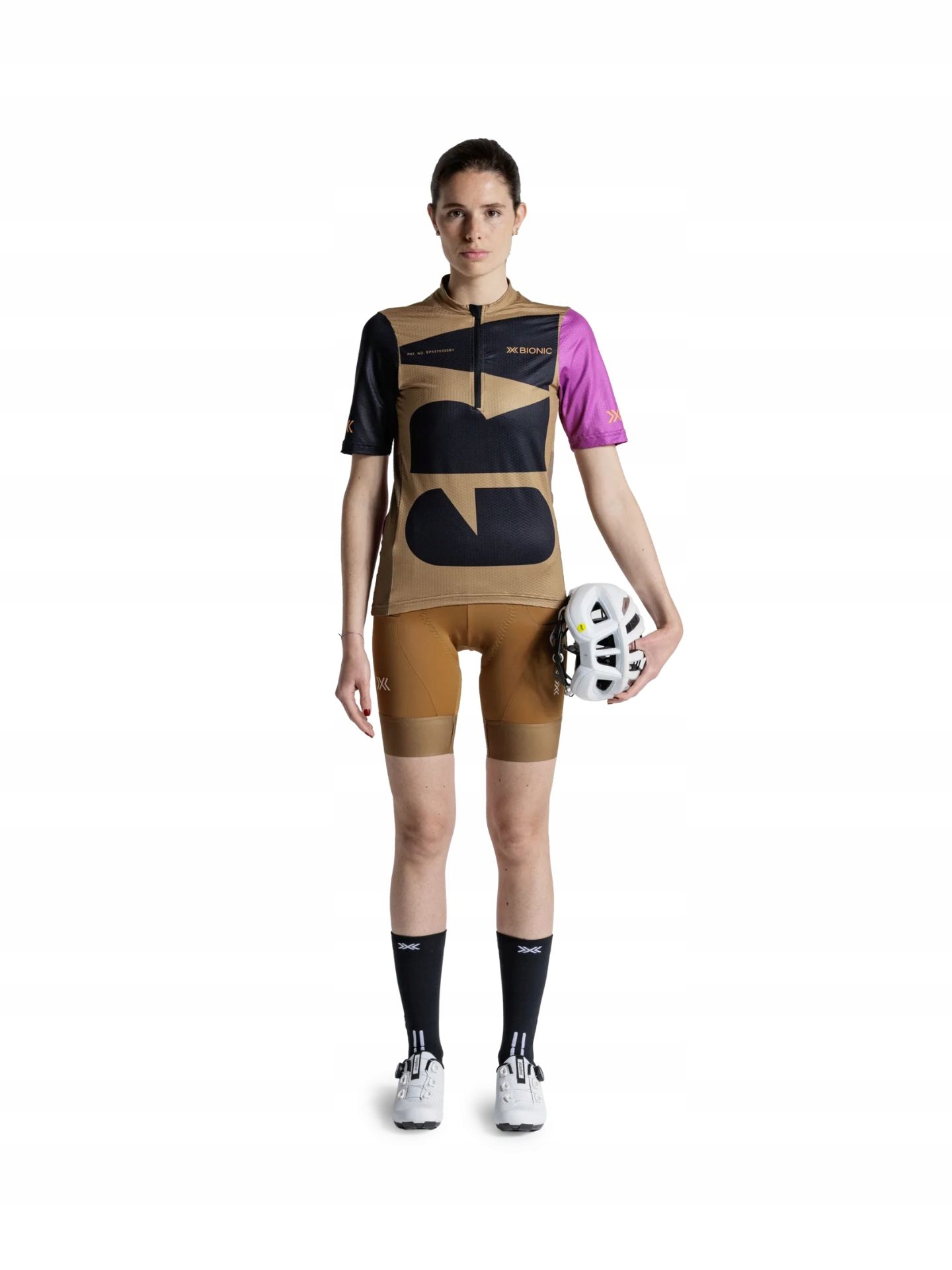 Dámské tričko X-bionic Corefusion Gravel Jersey multi color/peanut S