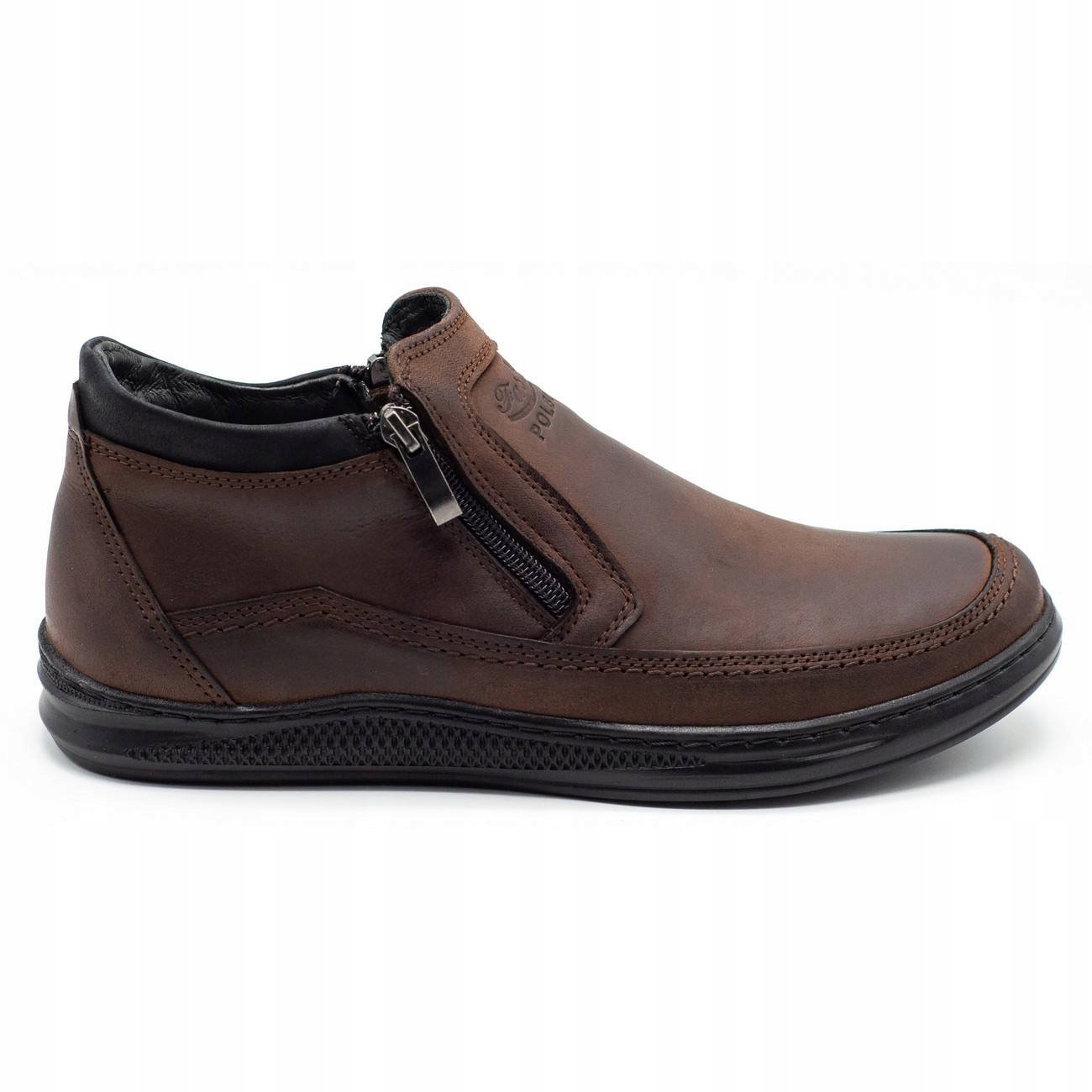 

Buty Ocieplane Polskie Skórzane K30s C Brąz 40