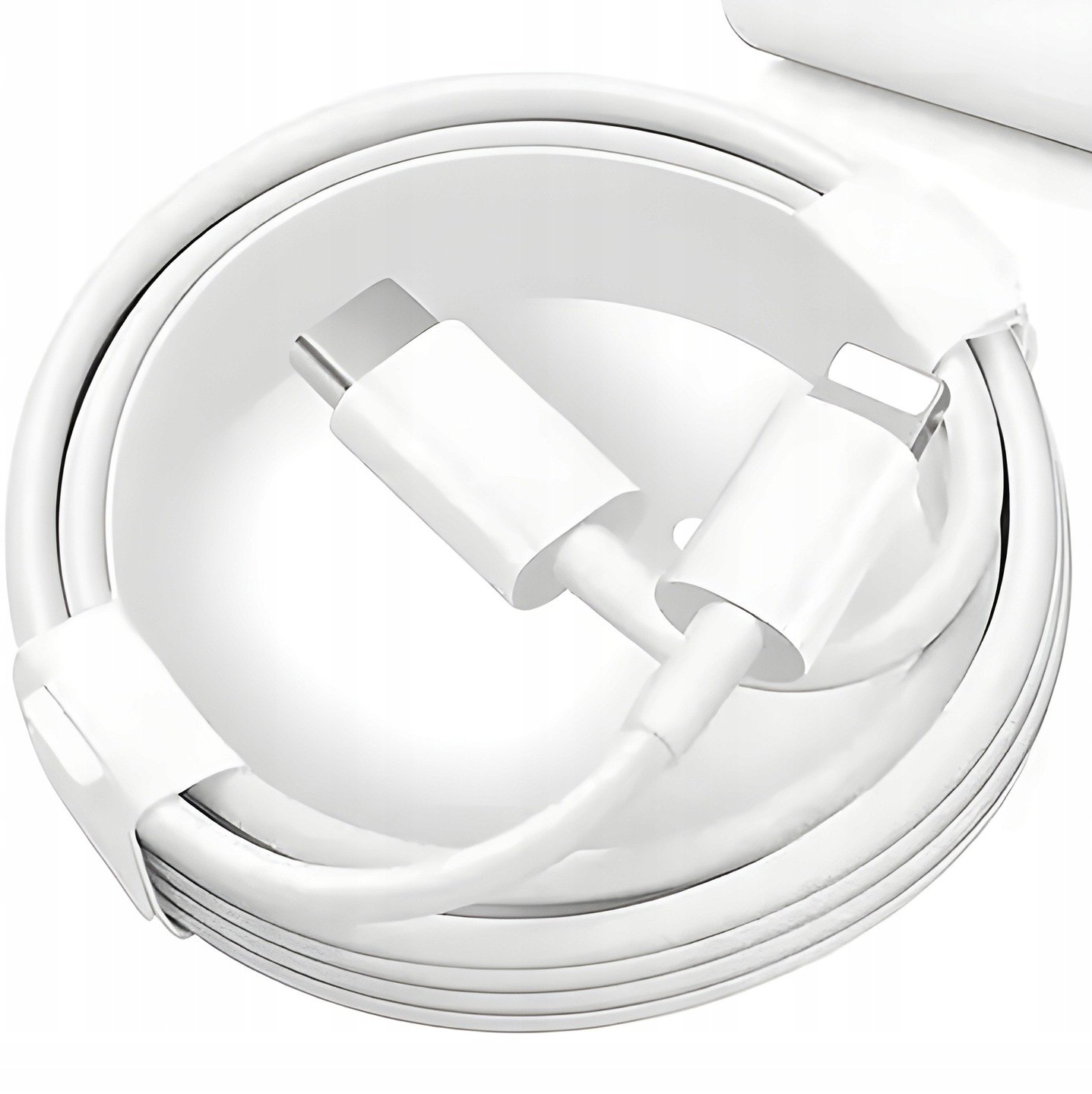 SZYBKA ŁADOWARKA KOSTKA TYP-C 20W +KABEL DO IPHONE Złącza USB typ C