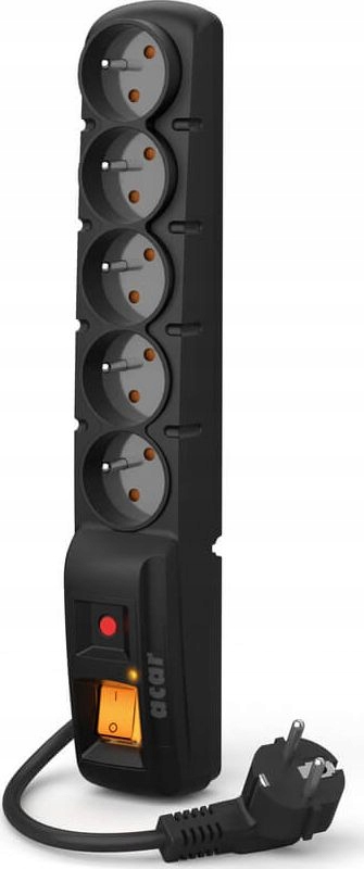 

Listwa Zasilająca Acar F5 Pro 5 gniazd 1.5 m