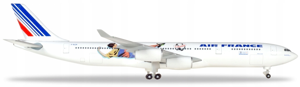 Model letadla Airbus A340-300 Air France 1:500
