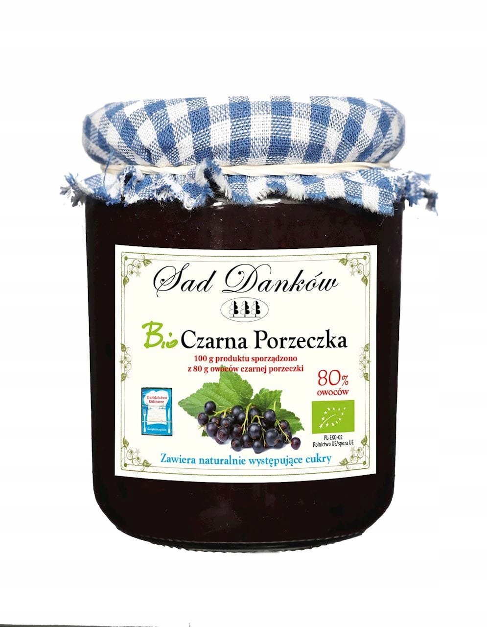 Levně 2X Černý rybíz 80 % Bio 260 g