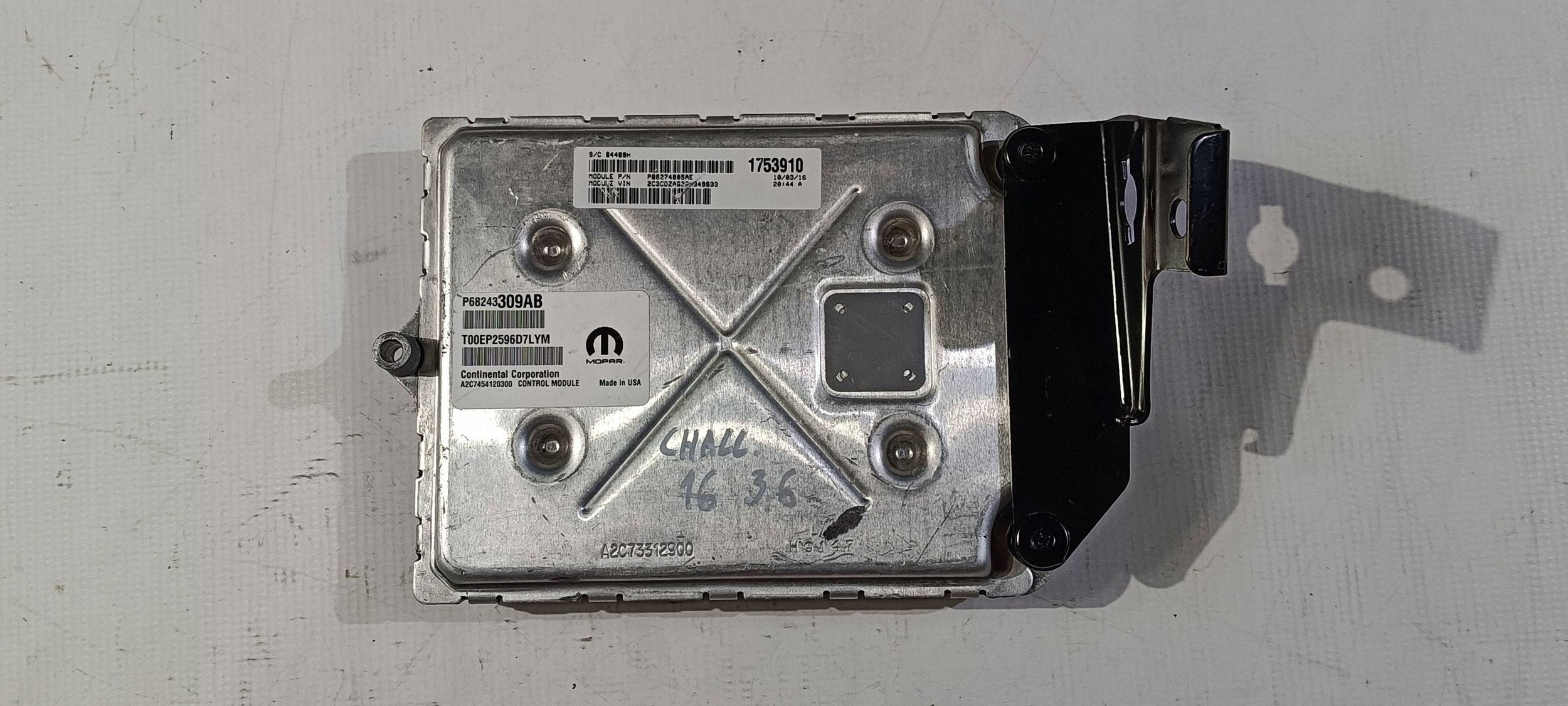 Centralina computer modulo Motore ECU Dodge Charger Challenger 3.6 2015
