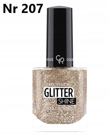 

Golden Rose Extreme Glitter Shine lakier 207