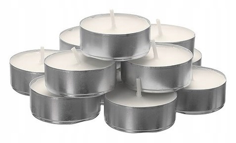 

Świeczki podgrzewacze tealight do kominka 4h 6szt