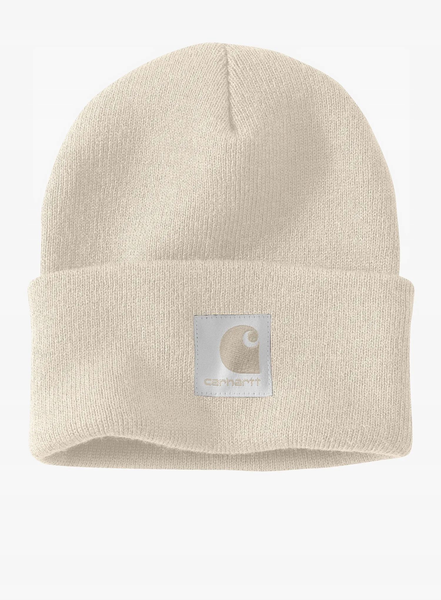 Čepice zimní dámská Carhartt Satin Lined Cuffed Beanie oat milk